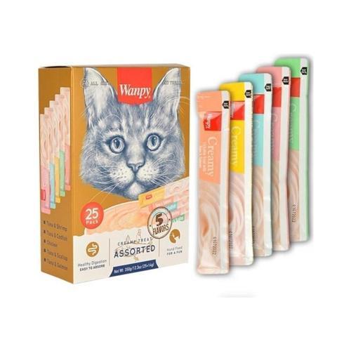 Karışık Lezzetli Sıvı Kedi Ödülü 14 Gr X 25 Adet
