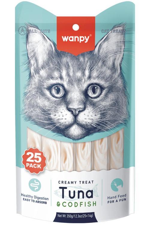 kedi ödül Ton & Morina Balıklı Sıvı Ödül Maması 25x14 gr.