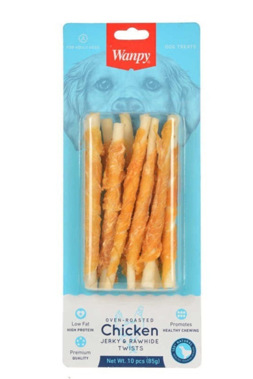 Köpek Ödül Maması Chıcken Jerky Rawhıde Twısts 10'lu 85 Gr