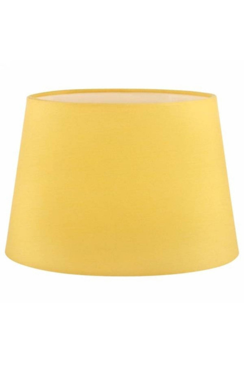 Kumaş Sarı Lambader Başlığı Çap 35 Cm Konik Ab865