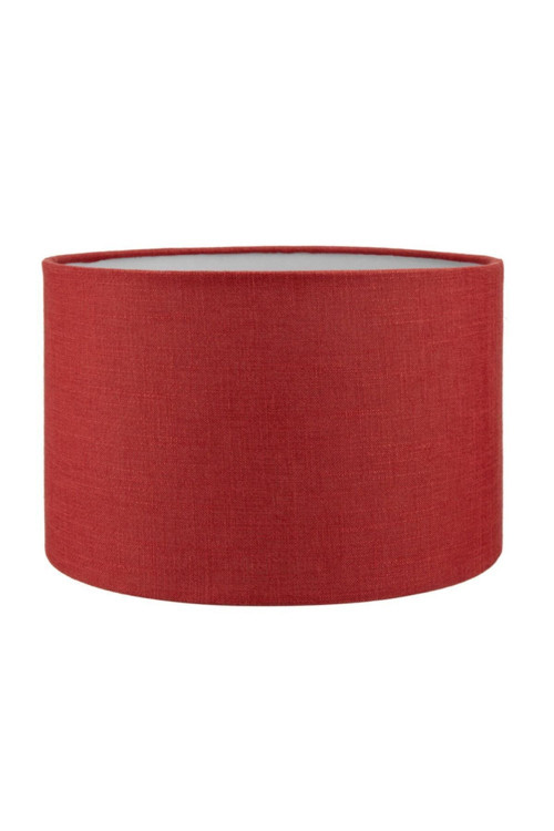 Silindir Bordo Başlık Lambader Şapka Kumaş Çap 30 Cm Lb815