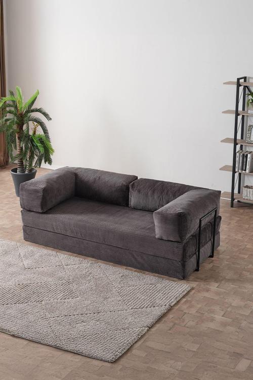 Lounge Aktivite Koltuğu Çok Amaçlı Koltuk Yatak Antrasit