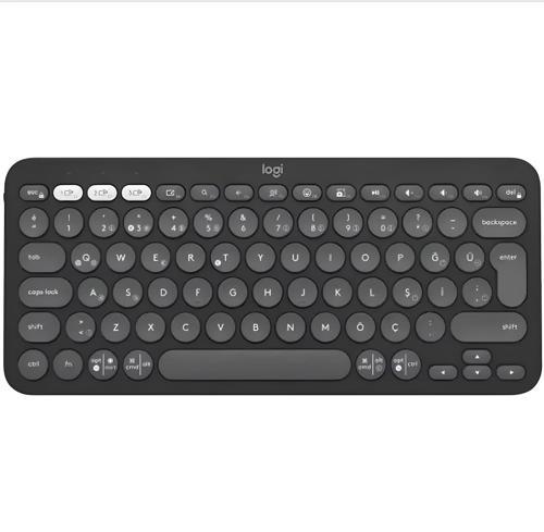 Pebble Keys 2 K380S 920-011859 Siyah Kablosuz Klavye