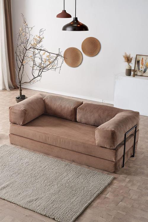 Lounge Aktivite Koltuğu Çok Amaçlı Koltuk Yatak Kahve