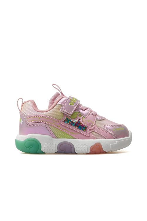 Queen Kız Çocuk Işıklı Hafif Sneaker Spor Ayakkabı 25y 346.180 Pk Pudra