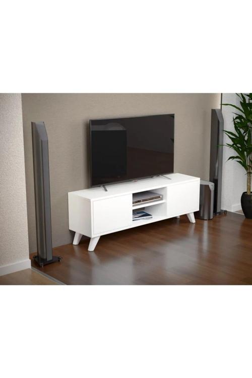 Tv Sehpası & Tv Ünitesi Beyaz 120 cm