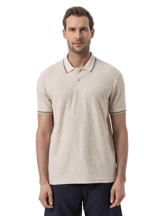 Jakarlı Polo Yaka T-Shirt