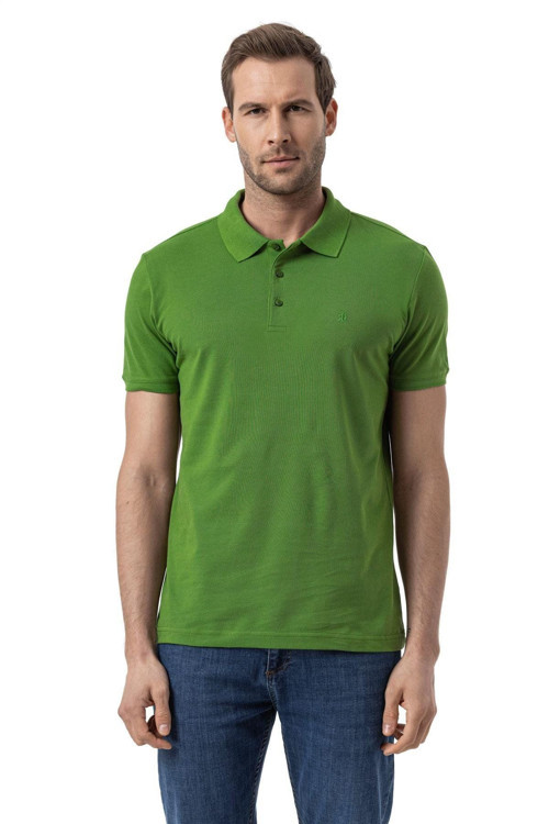 Büyük Beden Klasik Polo T-Shirt