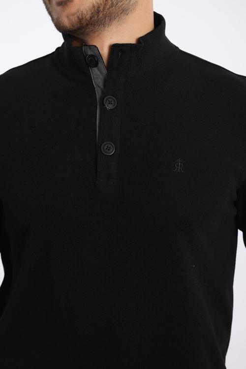 Selanik Dokuma Mont Yaka Sweatshirt