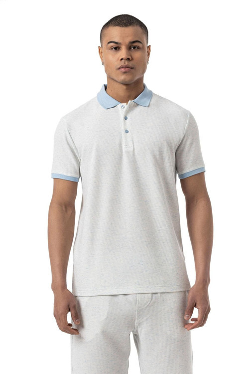 Waffle Polo T-Shirt
