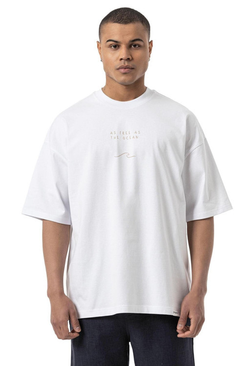 Beautıful Baskılı Oversite T-Shirt