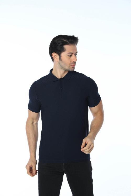 Jakarlı Polo Yaka T-Shirt