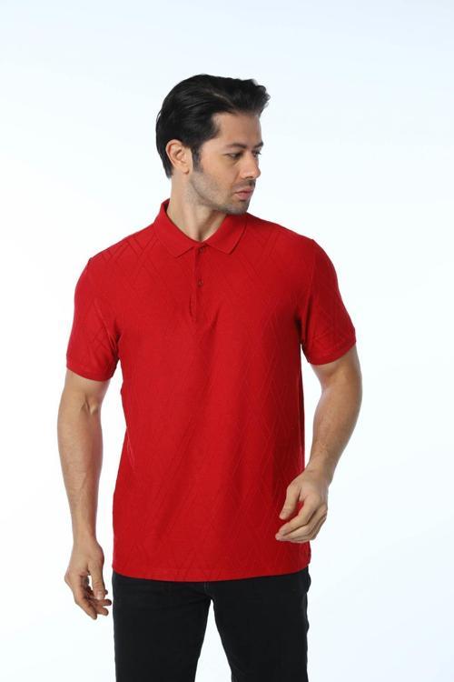 Jakarlı Polo Yaka T-Shirt