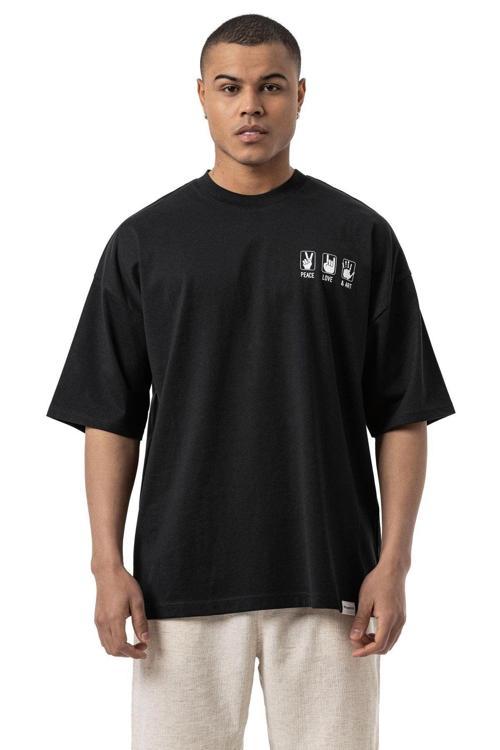 Confısuon Baskılı Oversize T-Shirt
