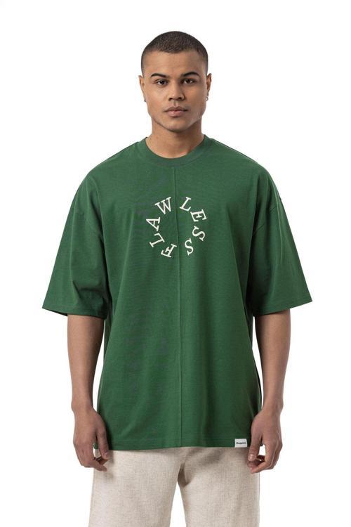 Flawless Baskılı Oversize T-Shirt