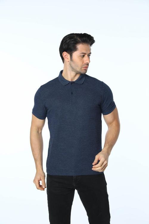 Jakarlı Polo Yaka T-Shirt