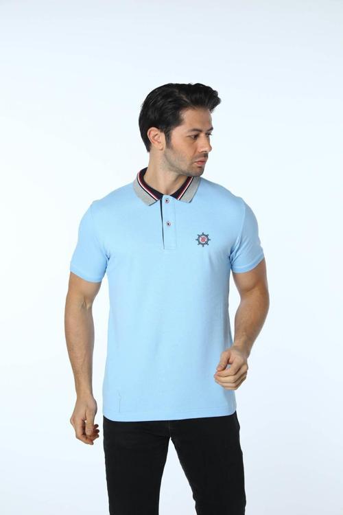 %100 Pamuk Polo Yaka T-Shirt