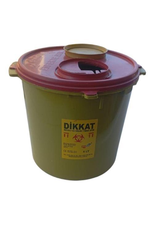 15 Adet Kesici Ve Delici Tıbbi Enfekte Atık Kutusu 3 Lt