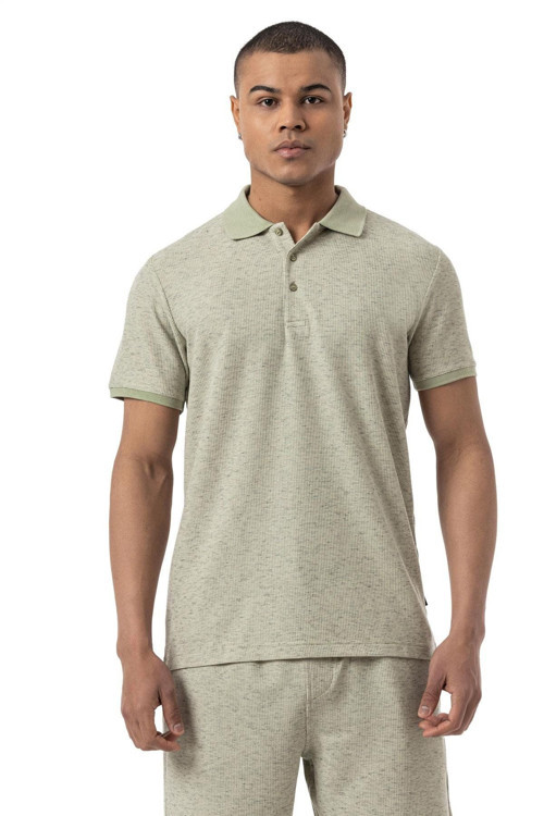 Waffle Polo T-Shirt