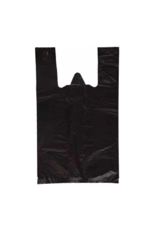 Hışır Atlet Poşet Renk Siyah Küçük Boy 25X45 Cm 5 Kg