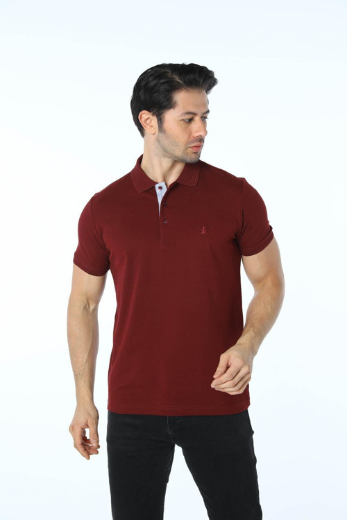 %100 Pamuk Polo Yaka T-Shirt