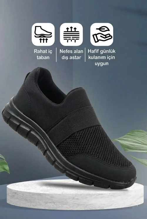 Flex Anatomik Anorak Bağcıksız Erkek Spor Ayakkabı