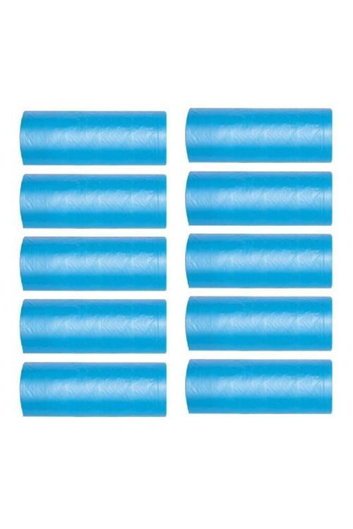 Büyük Boy Çöp Poşeti 65X80 Cm 50 Lt 10'Lu Rulo 10 Paket