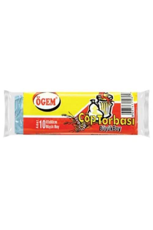 Büyük Boy Çöp Poşeti 65*80 Cm 10 Lu 25 Rulo(250 Adet)