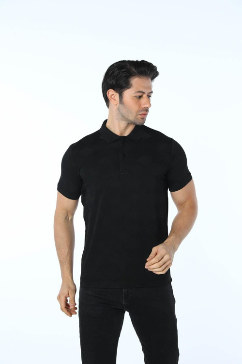 Jakarlı Polo Yaka T-Shirt