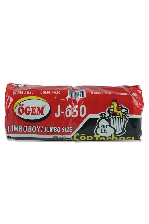 End.Çöp Poşeti Jumbo Boy 80X110Cm 10 Adet 650Gr Mavi X 5 Paket
