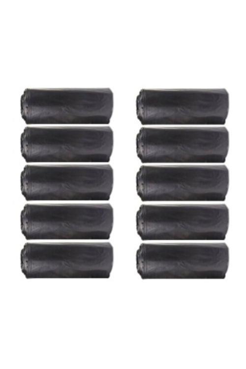 Ekstra Kalın J500 Jumbo Boy Çöp Poşeti 80*110 Cm 10 Lu Rulo 10 Paket (100 Adet)