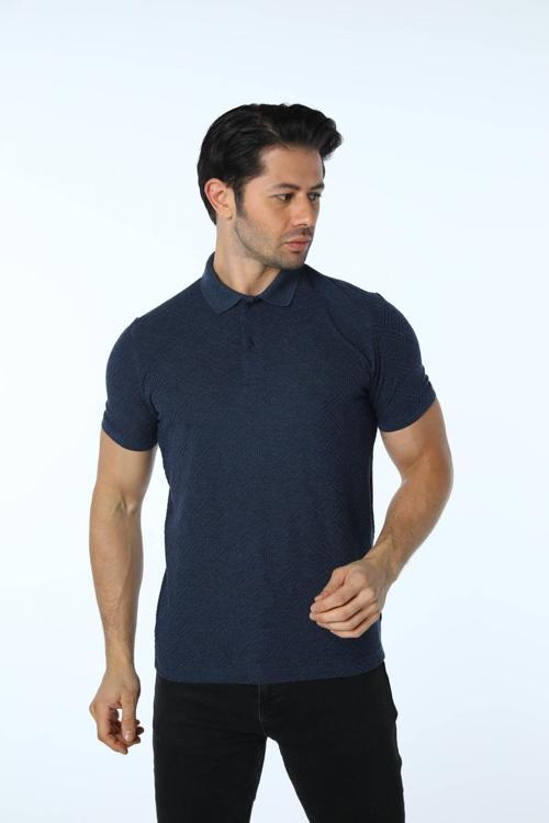 Jakarlı Polo Yaka T-Shirt