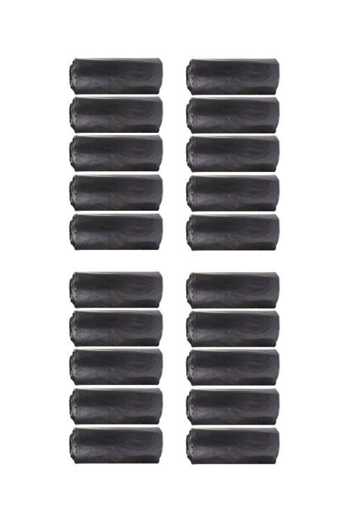 Ekstra Kalın J650 Jumbo Boy Çöp Poşeti 80*110 Cm 10Lu Rulo 20 Paket (200 Adet)