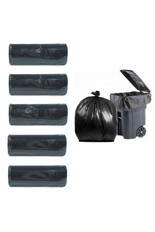 Hantal Boy Ağır Hizmet Çöp Torbası 100X150 Cm 10'Lu Rulo 5 Paket