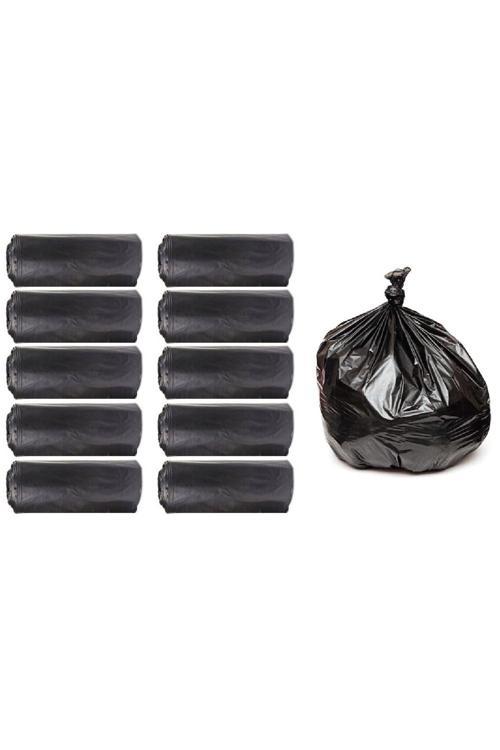 J 400 Jumbo Boy Çöp Poşeti 80X110 Cm 90 Lt 10'Lu Rulo 10 Paket