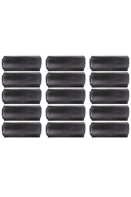J-400 Jumbo Boy Çöp Poşeti 80X110 Cm 90 Lt 10'Lu Rulo 15 Paket