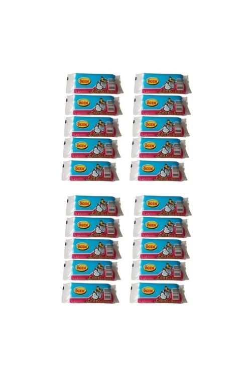 Küçük Boy Çöp Poşeti 40X50 Cm 10 Lt 40'Lı Rulo 20 Paket