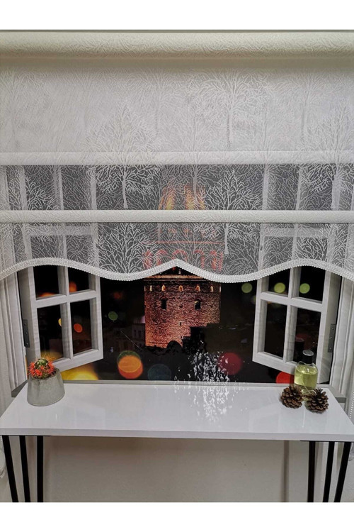 Çift Mekanizmalı Tül Ve Stor Perde - Model 3