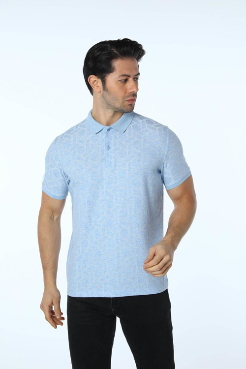 Jakarlı Polo Yaka T-Shirt