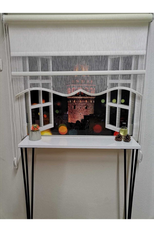 Çift Mekanizmalı Tül Ve Stor Perde - Model 2