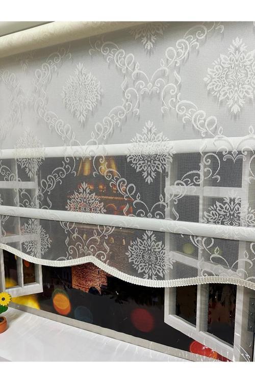 Çift Mekanizmalı Tül ve Stor Perde - Model 4