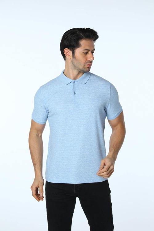 Jakarlı Polo Yaka T-Shirt