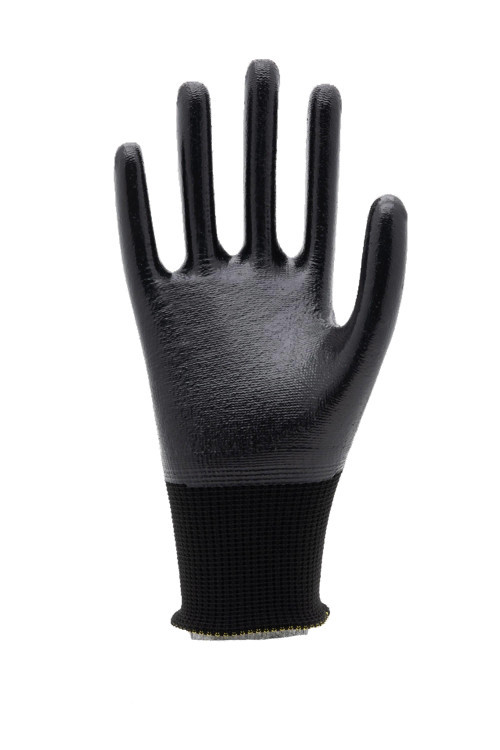 EP-1323 Siyah Nitril Polyester Eldiven-L