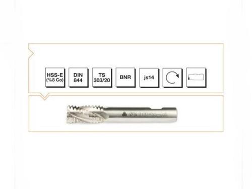 Makina Takım HSS-CO8 DIN 844B/NR Kaba Talaş 20 mm(Kısa) - MTE B00277332000
