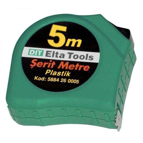 Elta 5 m Plastik Şerit Metre - 5884260005
