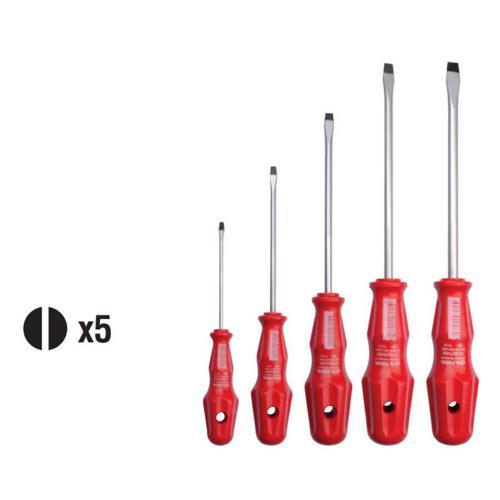 5 Parça Torex Tornavida Takımı-Düz-4000M/5St3 - 4000M/5ST3