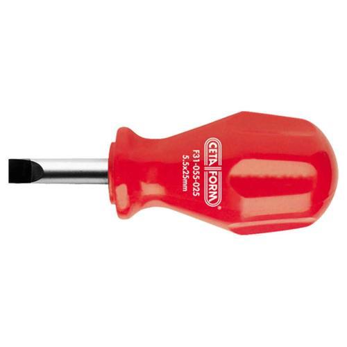 Topaç Düz Uçlu Tornavida 5.5X25mm - 4100/TP55M