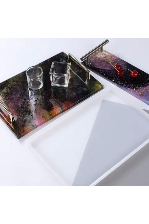 40X30X3 Cm Silikon Saat-Sehpa-Tepsi Kalıbı