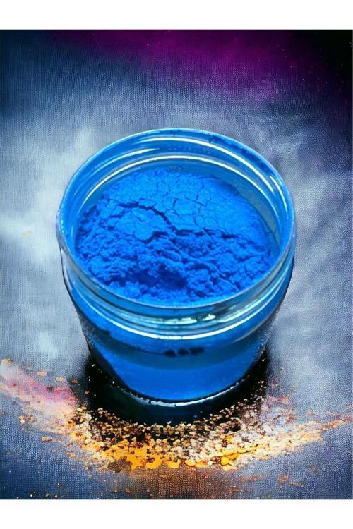 Epoksi Bazlı Sedefli Toz Pigment Mavi 40 Gr