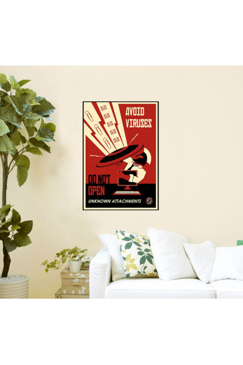 Retro Sticker Poster